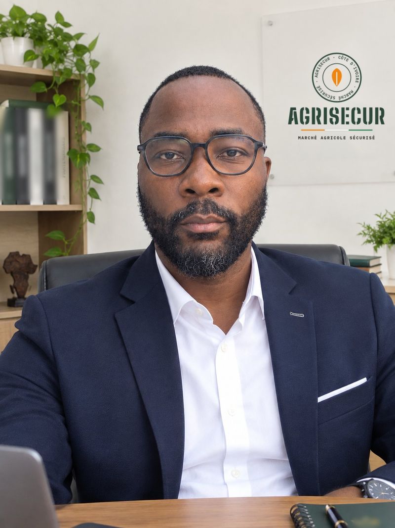 Houle Gouamba, fondateur d'AgriSecur