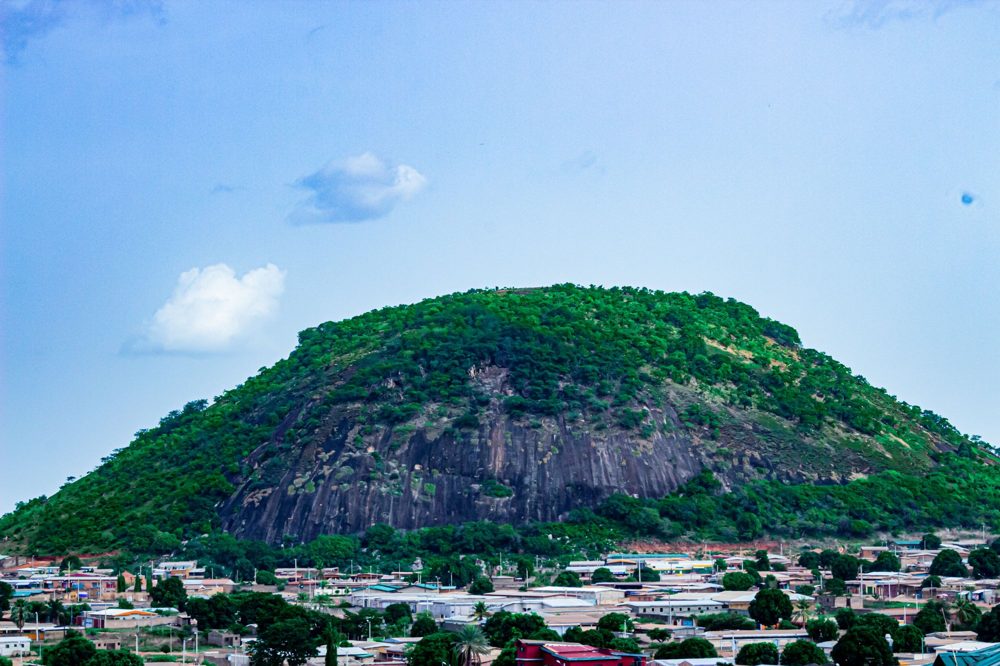 Mont Korhogo, dans le nord de la Côte d'Ivoire