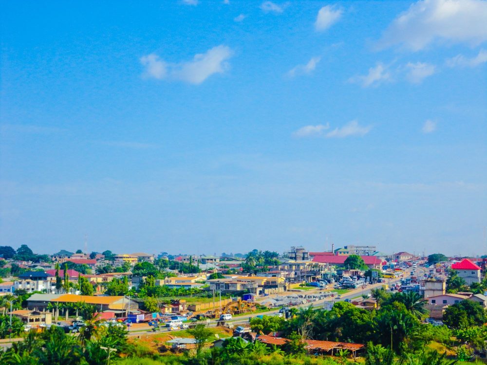 Panorama de Kumasi, Ghana